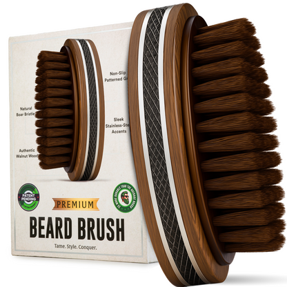 The Alpha Beard Brush - Luxury Redefined