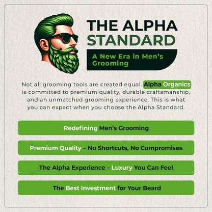 The Alpha Beard Brush - Luxury Redefined